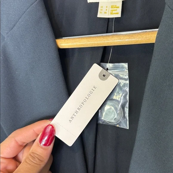 Maeve by Anthropologie Double-Breasted Blazer – Size 2 (NWT) - Picture 7 of 13